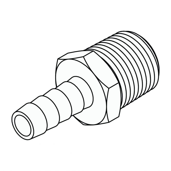 Beaded Hose Fittings